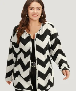 Supersoft Essentials Halloween Geometric Belted Kimono -Clothing Shop 947991447 lq 1a15a758 08a3 4234 868b f7e1d69b35b1