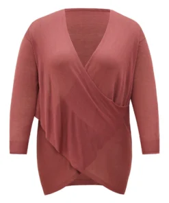 Supersoft Essentials Solid Crossover Elastic Cuffs Pullover 17 Supersoft Essentials Solid Crossover Elastic Cuffs Pullover -Clothing Shop 948832747 ed a962d286 610a 4f4a b16c c2456ed8d36e