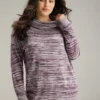 Supersoft Essentials Heather Turtleneck Pullover -Clothing Shop 949005305 zz