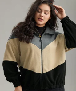 Colorblock Contrast Zipper Drop Shoulder Jacket 16 Colorblock Contrast Zipper Drop Shoulder Jacket -Clothing Shop 952563739 yl 62b49bcf c53a 4c40 b91b 8cdbe6ad8f0c