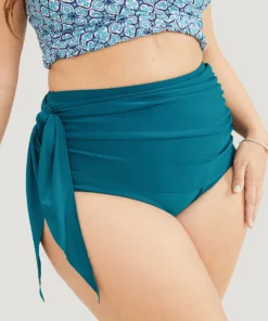 Knotted Side Ruched Bikini Bottom 13 Knotted Side Ruched Bikini Bottom -Clothing Shop 956471497 kb