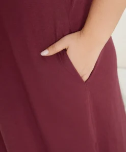 Heart Print Ruffle Hem Crew Neck Sleep Dress 14 Heart Print Ruffle Hem Crew Neck Sleep Dress -Clothing Shop 959750607 wr