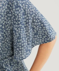 Ditsy Floral Ruffle Wrap Pocket Belted Romper -Clothing Shop 963930239 vp ea9318fb 7a1f 40c1 a59c 5b9c8d346713