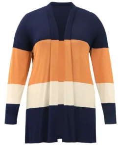 Supersoft Essentials Colorblock Contrast Cardigan 24 Supersoft Essentials Colorblock Contrast Cardigan -Clothing Shop 968268662 kc