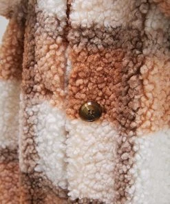 Plaid Pocket Button Up Teddy Coat 16 Plaid Pocket Button Up Teddy Coat -Clothing Shop 969794073 be ca675913 e49f 4052 a5f5 c42733f49e4a