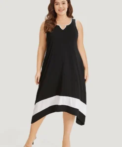 Supersoft Essentials Plain Metal Detail Pocket Keyhole Tank Dress -Clothing Shop 993276191 wx eb8f804a 1755 457c b636 7232ea9e517d