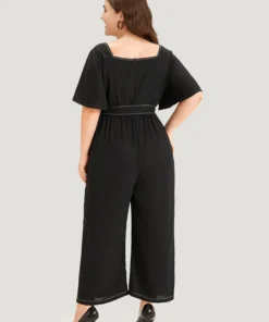Contrast Stitch Pocket Button Detail Belted Zipper Jumpsuit 13 Contrast Stitch Pocket Button Detail Belted Zipper Jumpsuit -Clothing Shop 994880921 fl 8a2a3596 1c0a 4e33 b425 c13a015b01af