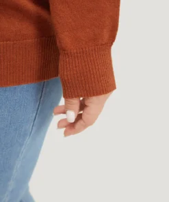 Supersoft Essentials Colorblock Two Tone Patchwork V Neck Pullover -Clothing Shop 996991024 tk 63639c28 5750 454a 81c4 b31a4960f4db