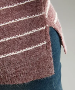 Striped Heather Turtleneck Split Hem Pullover 18 Striped Heather Turtleneck Split Hem Pullover -Clothing Shop 99700043 ns 9884fc85 f581 49e2 b40f 729f42981f72